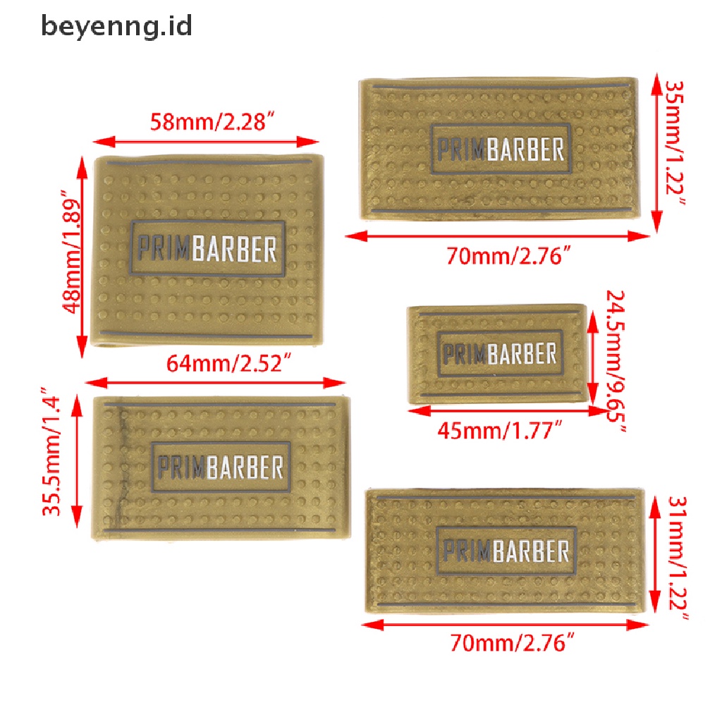 Beyen Barber Hair Clipper Grip Karet Anti Slide Desain Barber Sepeda Grips Hairdress ID