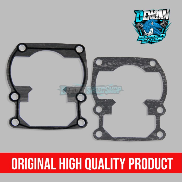 Packing Paking Gasket Perpak Cylinder Silinder Blok Seher Bawah Suzuki TS 125 Original SGP 11241-41321