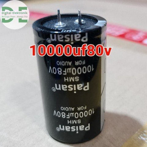 2pcs elco paisan smh 10000uf80v / 80v 10000uf