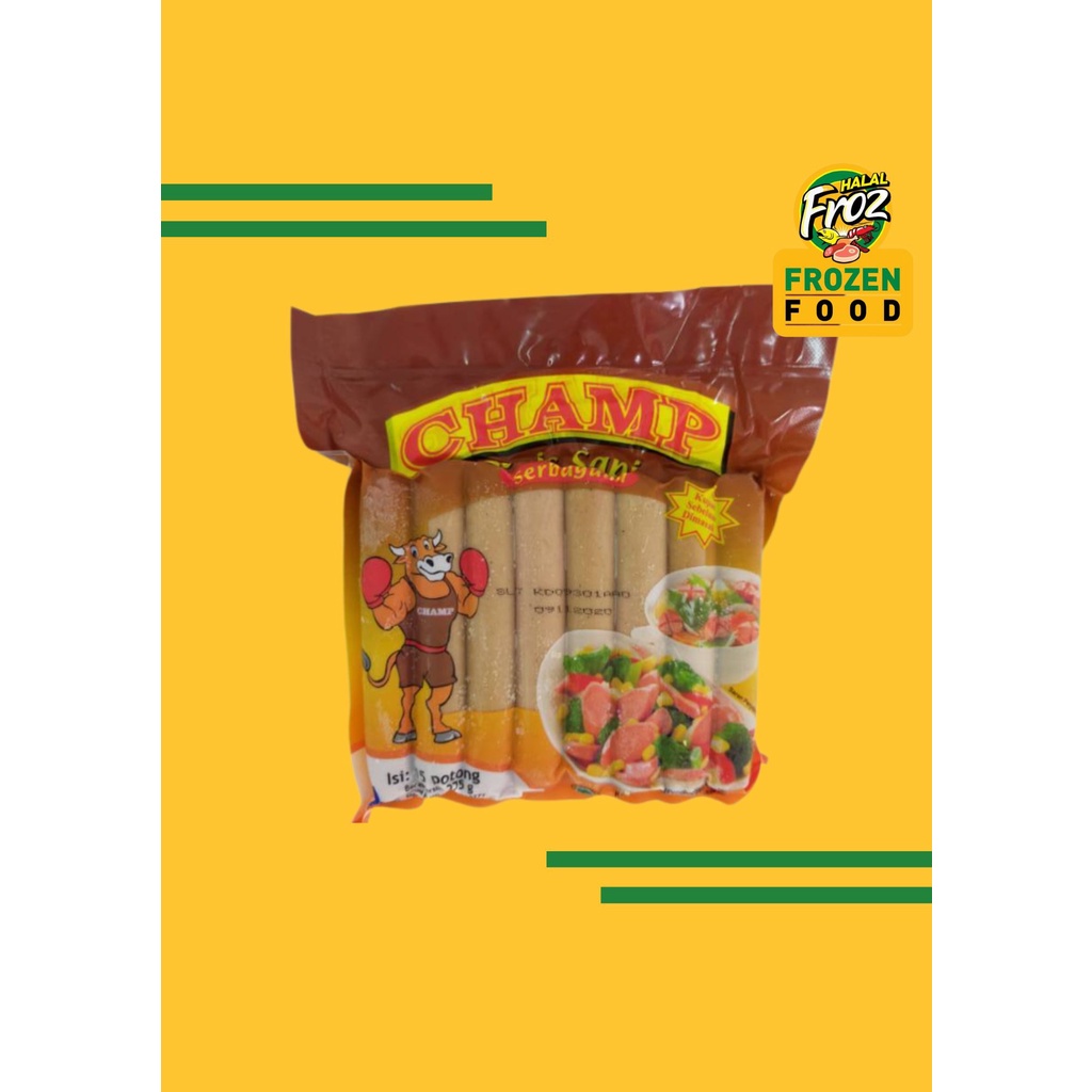 

Champ Sosis Sapi 375gr Ciputat InstantSameday Ready