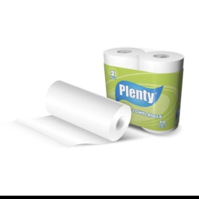 S4 TISU TISSUE KITCHEN SERAP MINYAK ROLL PLENTY EKONOMIS ISI 2 ROLL