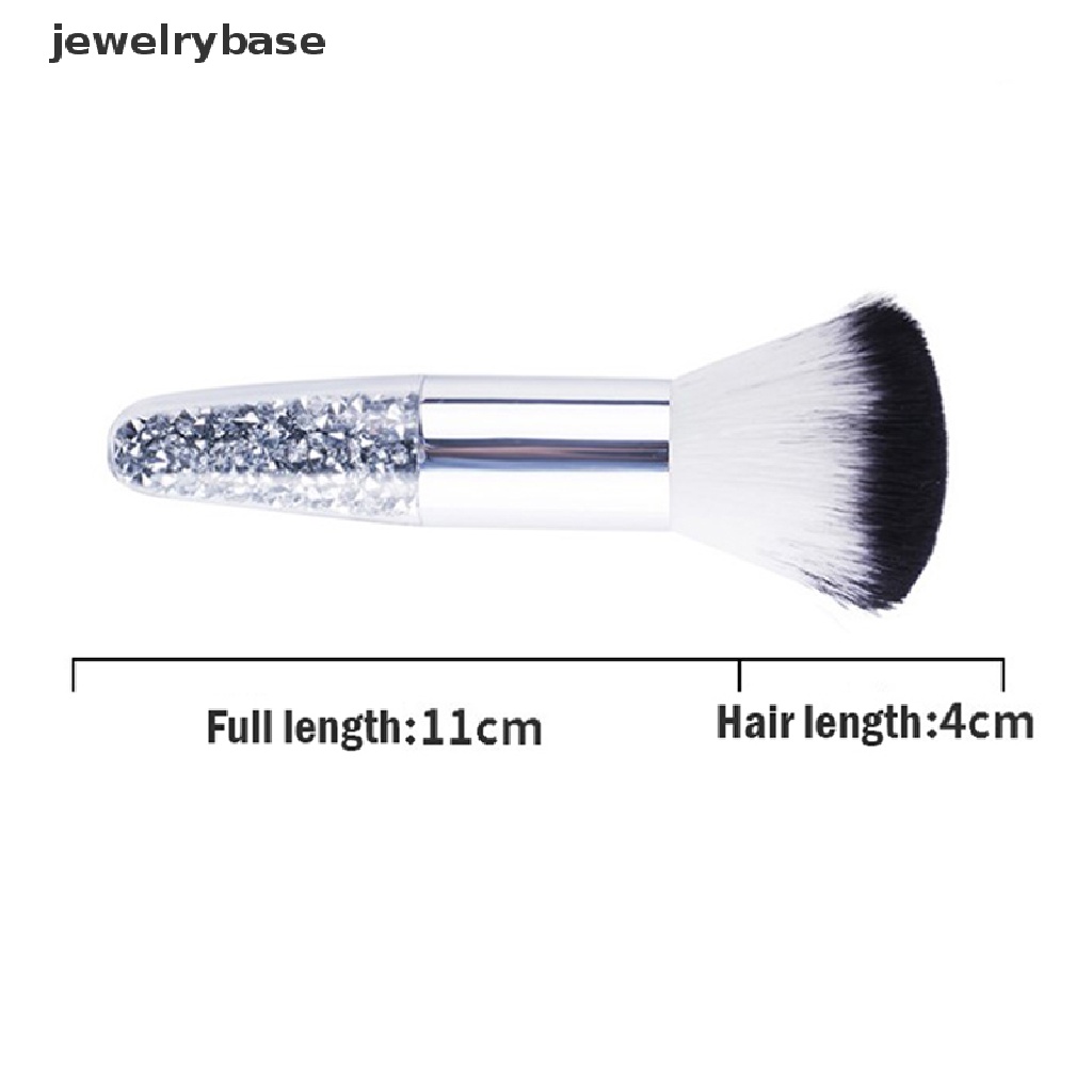 [jewelrybase] Kuas Debu Nail Art Profesional Makeup Brushes Perawatan Nail Art Lembut Menghapus Debu Butik