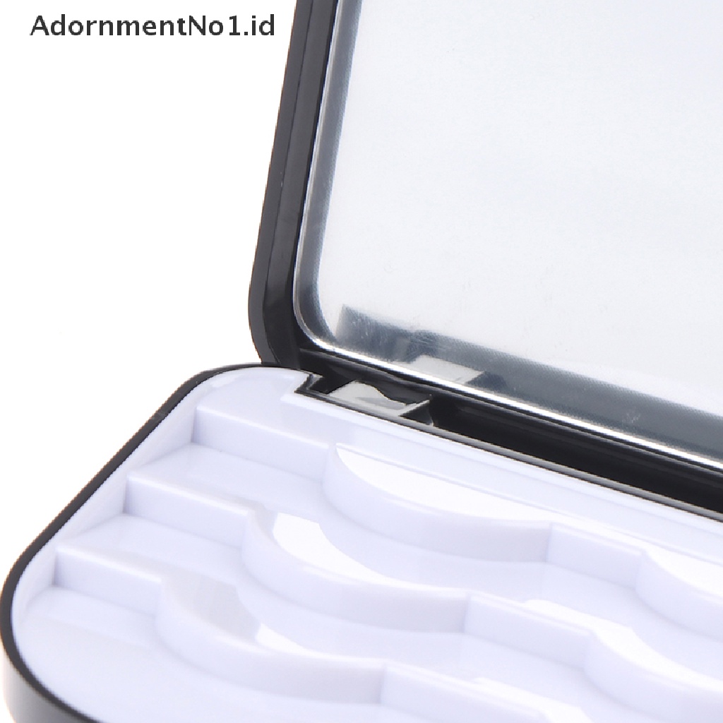 [AdornmentNo1] Makeup False Eyelashes Storage Organizer Box Travel Lashes Holder Case Contan [ID]