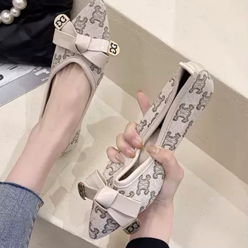 [✅BISA COD] Sepatu Wanita Import Moon Slip On viral 2022 10085