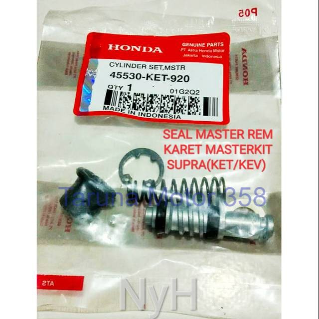Seal master rem depan KET supra revo megapro karet master rem depan supra revo megapro