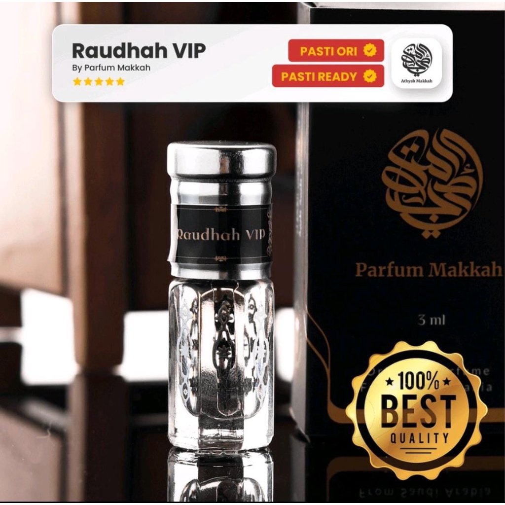 Parfum Makkah Raudhah VIP 3ml