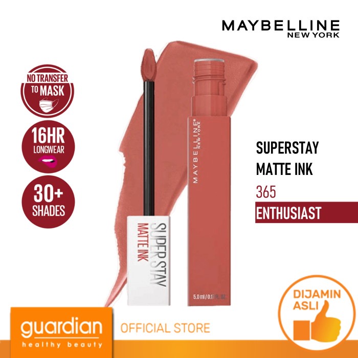 ⭐BISA COD⭐ Maybelline Superstay Matte Ink - 365 Enthusiast