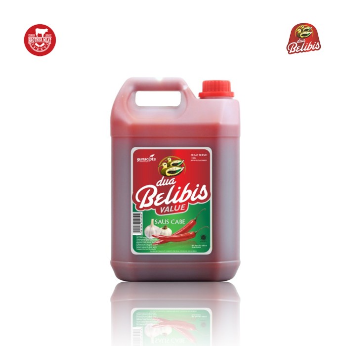 

Best Seller [COD] Dua Belibis Value Saus Cabe Jerigen 5kg, Halal