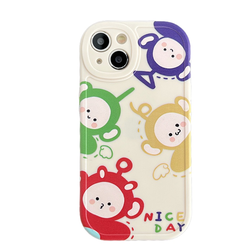 Teletubbies Soft Case hp OPPO A9 A5 A31 A53 A33 2020 A7 A5S A12 A11K F9 F11 A15S A35 A52 A92 A54 A36 A96 A83 A57 A3S A16 A1 Pro Reno3 5 6 7Z 9 happy Day