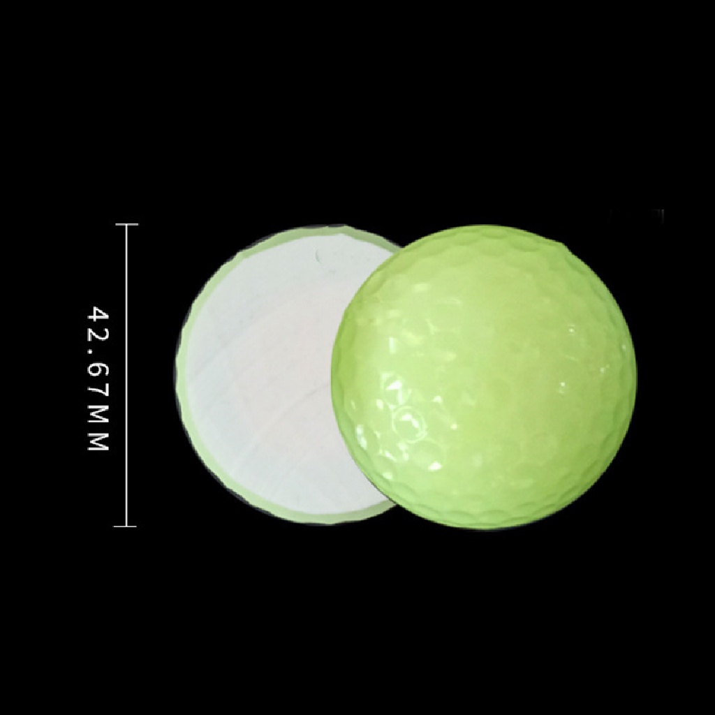 Rsid Span-Bola Golf Malam Baru Luminous Light Up Golf Balls Bright Night Glow Reusable Jelly