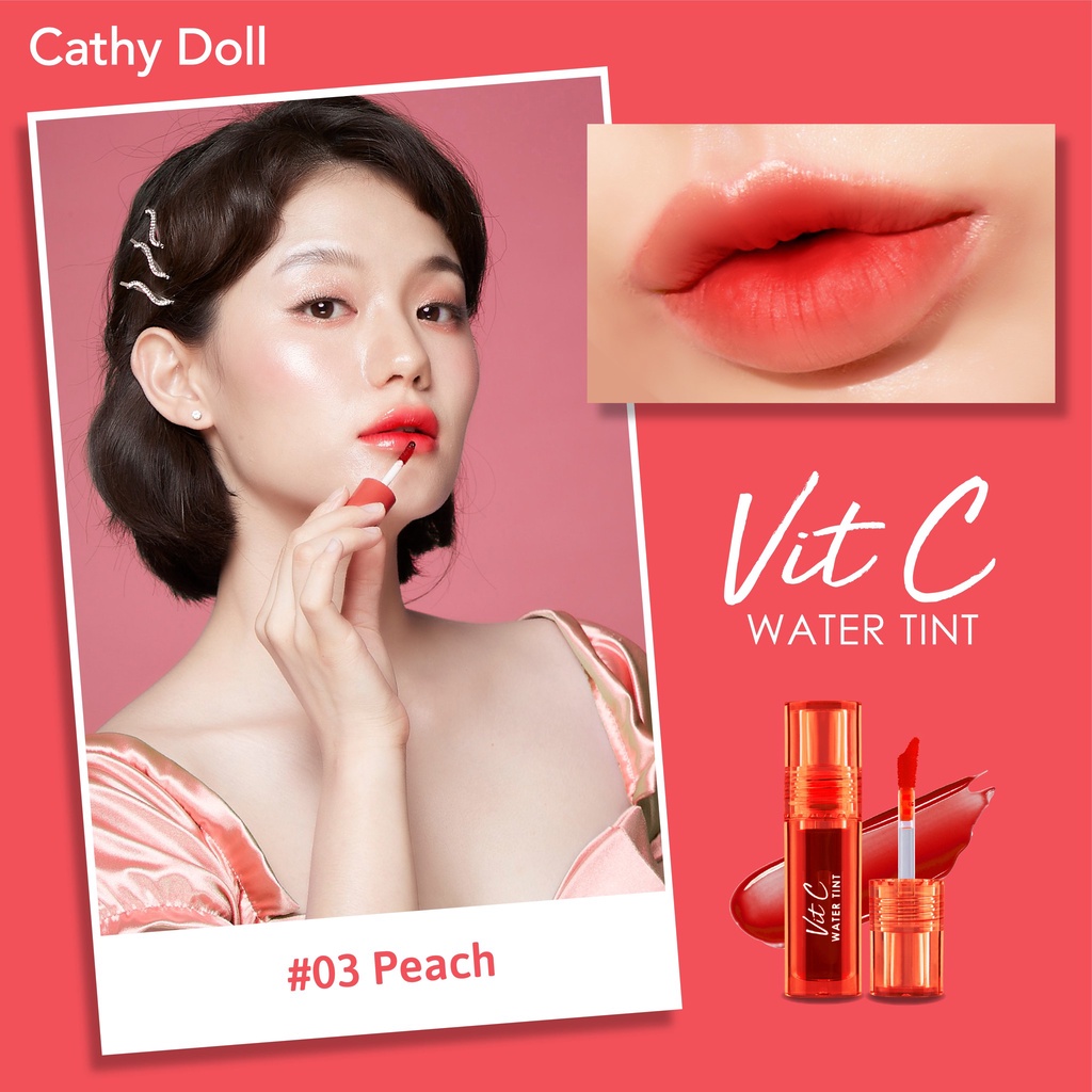 Cathy Doll Vit C Water Tint Rich Pigment