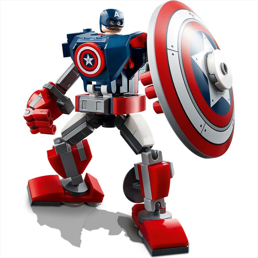 LEGO Superheroes 76168 Captain America Armor Mech