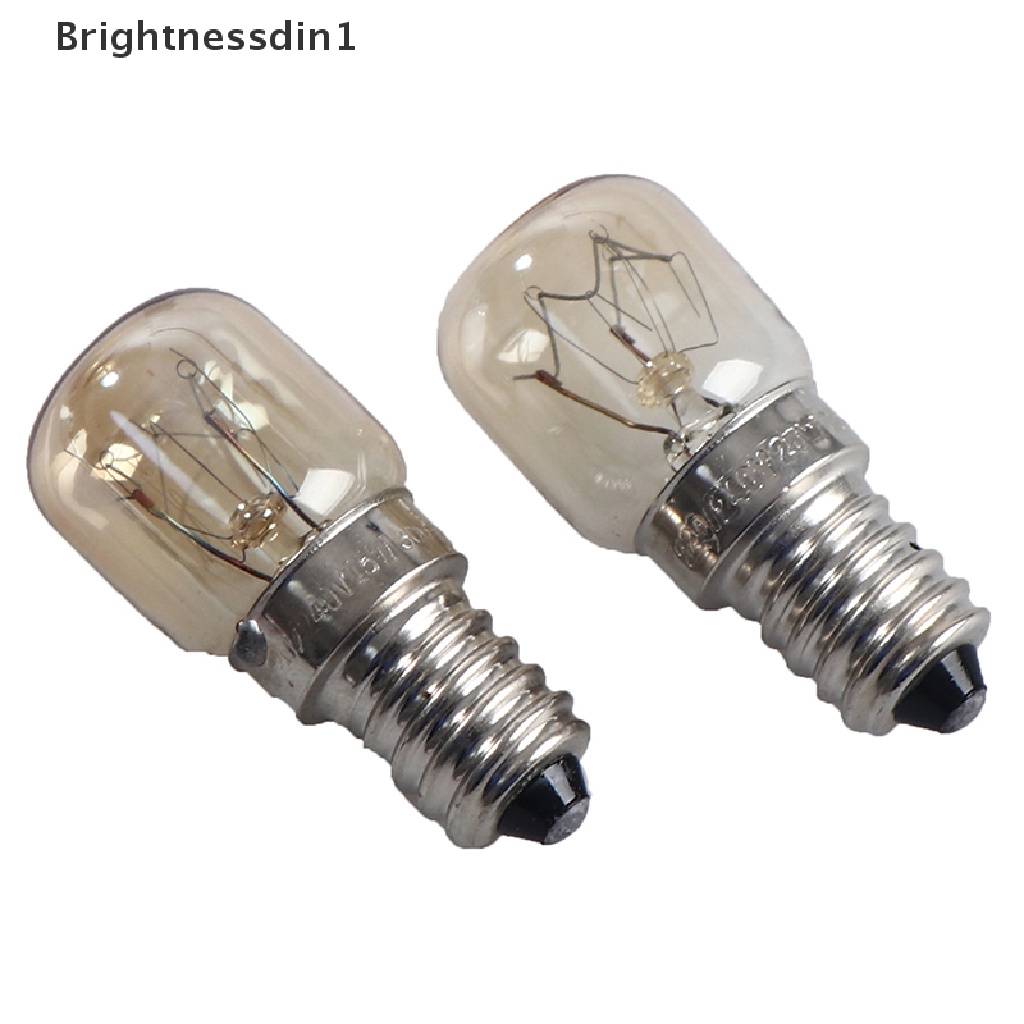 [Brightnessdin1] 220v E14s Tahan Suhu Tinggi Microwave Oven Bulbs Cooker Lamp Light Blub Boutique