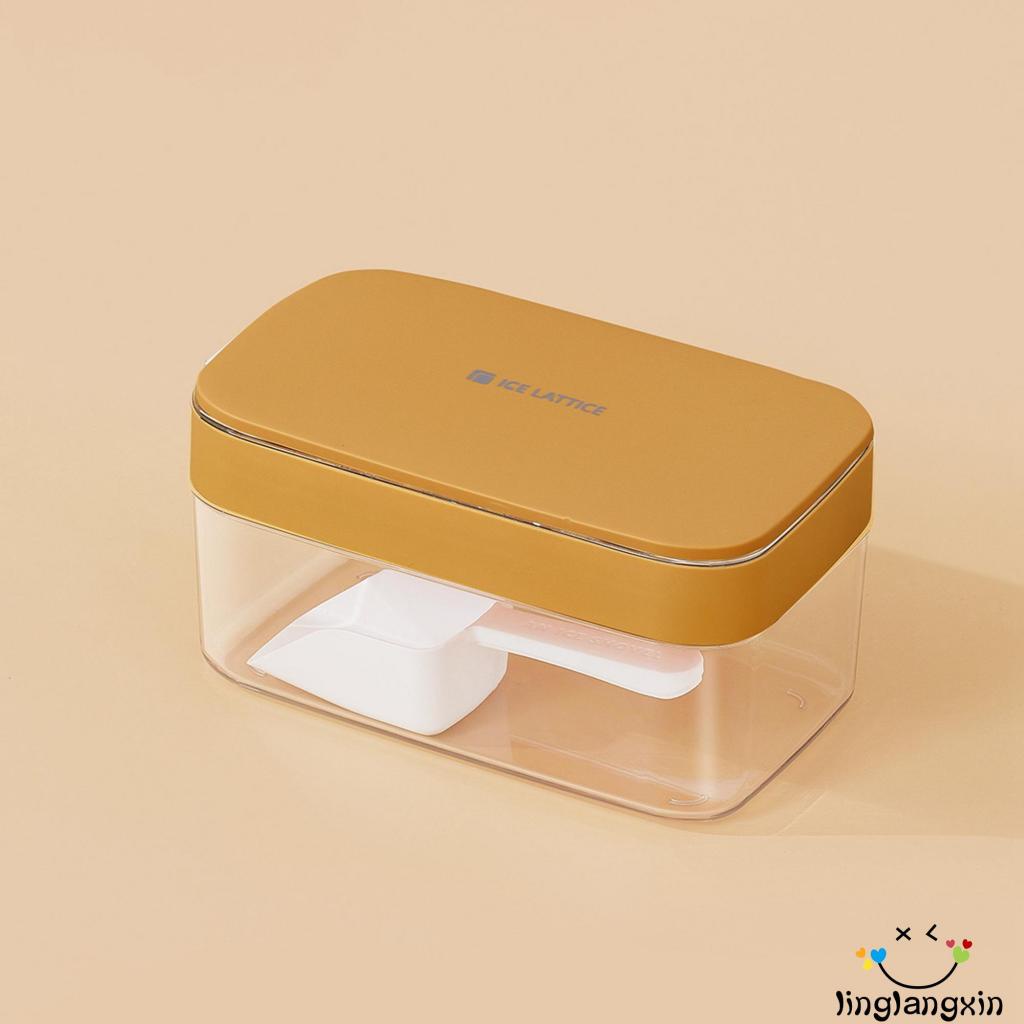 Llx-nampan Bola Es Batu Wadah Penyimpanan Box Holder Bin Cube Mold Easy-Release