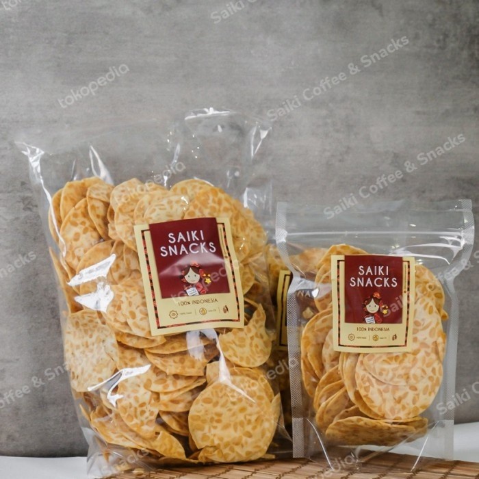 

Terlaris ✨ -Keripik Tempe Saiki Jumbo - 1 pak- 2.2.23