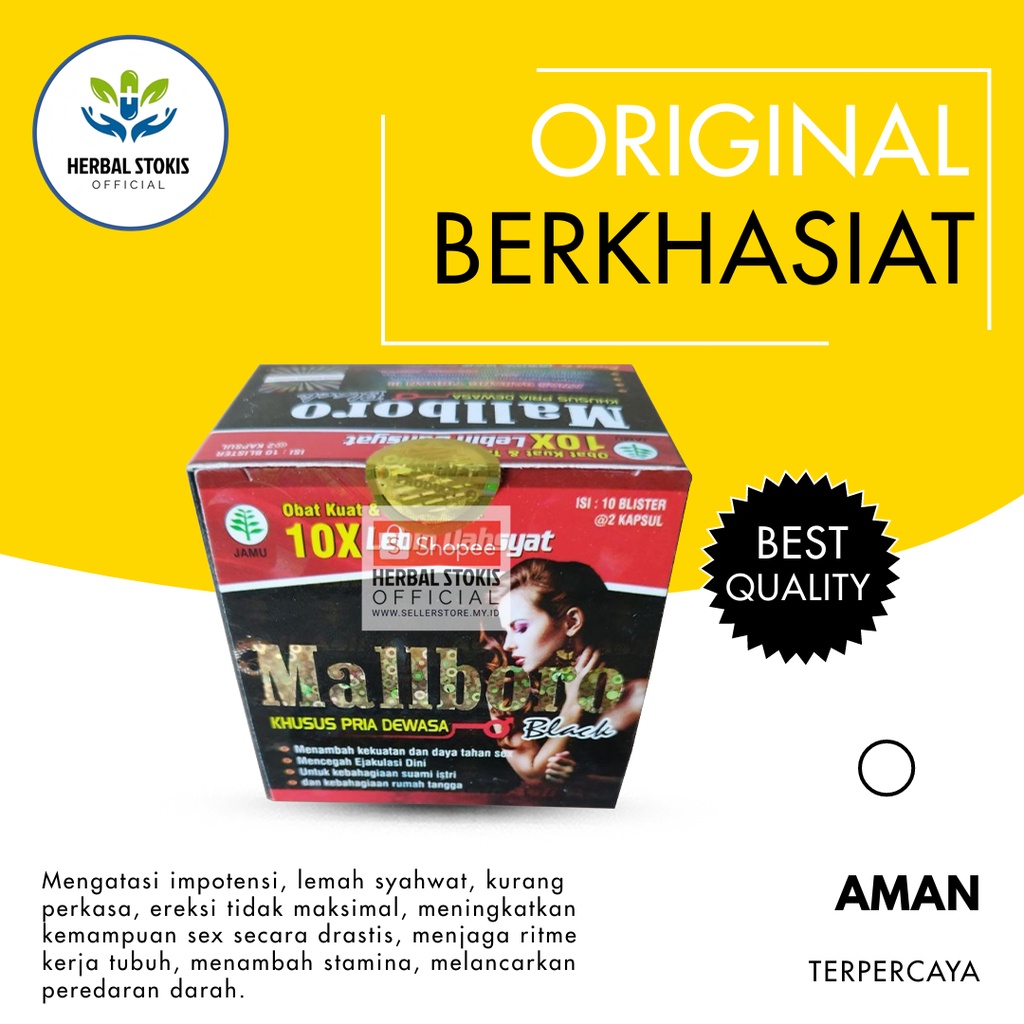 

Suplemen Kapsul Herbal KapsulMallboro 10X Original Kapsul Obat Jamu Pria (Kuat) Dan Tahan Lama