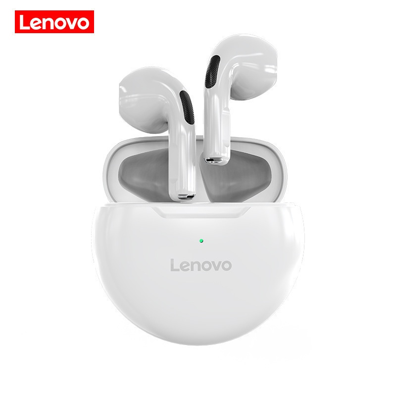 Lenovo HT38 TWS Earphones Wireless Earbuds HIFI In-Ear Headsets Stereo With Mic Cute Case