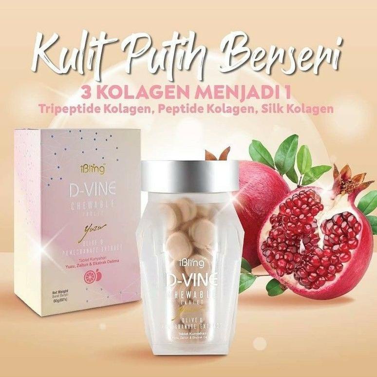 [PRODUK 9N6LV] PROMO Devine collagen ORIGINAL100%pemutih badan Pemutih Wajah Herbal Original Dvine D