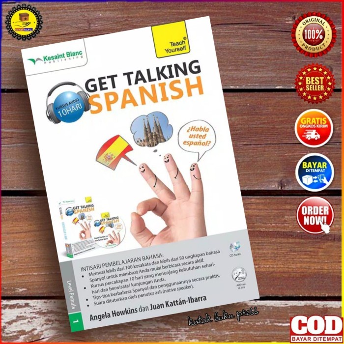 BAHASA SPANYOL / GET TALKING SPANISH + CD AUDIO