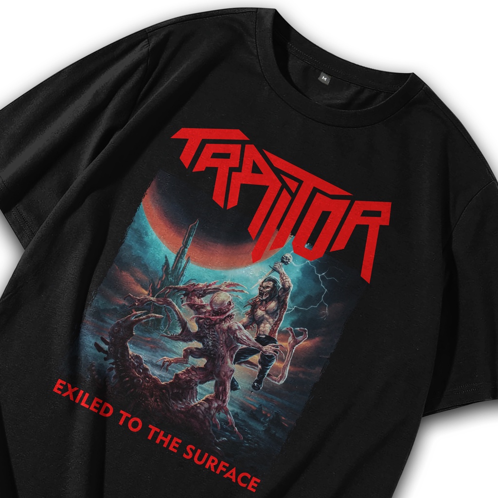 Baju Band / Kaos Band Traitor / T shirt Band / Tshirt Vintage Band / Musik Metal Punk Rock Oversize 