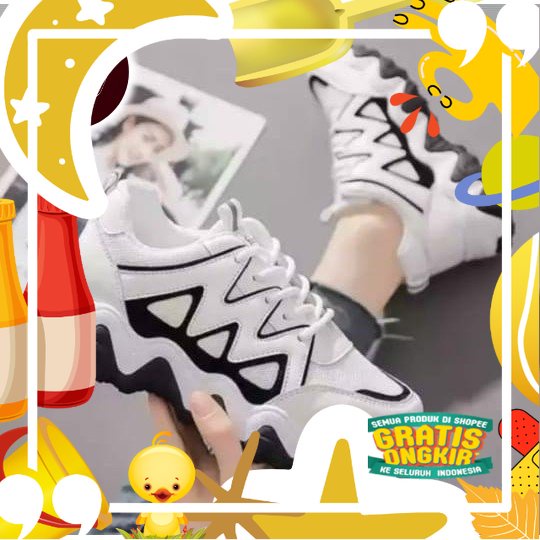 sepatu wanita sepatu sneakers wanita sepatu olahraga wanita sepatu cewek sepatu korean style sepatu 