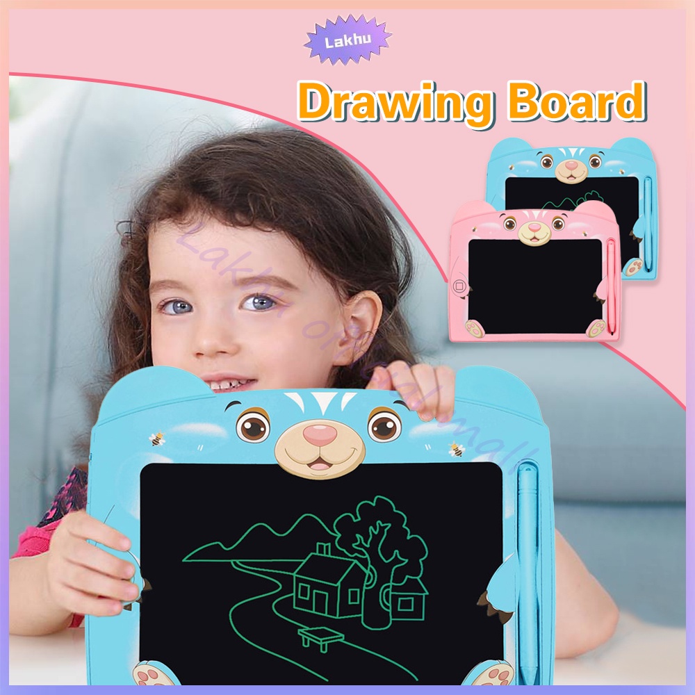 JCHO Drawing Writing Tablet Papan Tulis LCD Anak Dewasa Board writing pad lcd writing tablet karakter