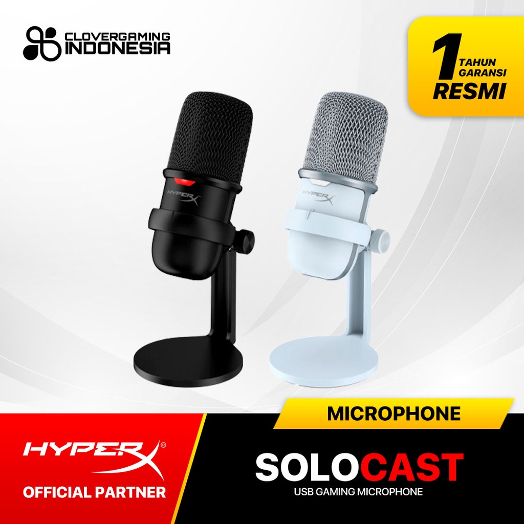 HyperX SoloCast - USB Condenser Gaming Microphone