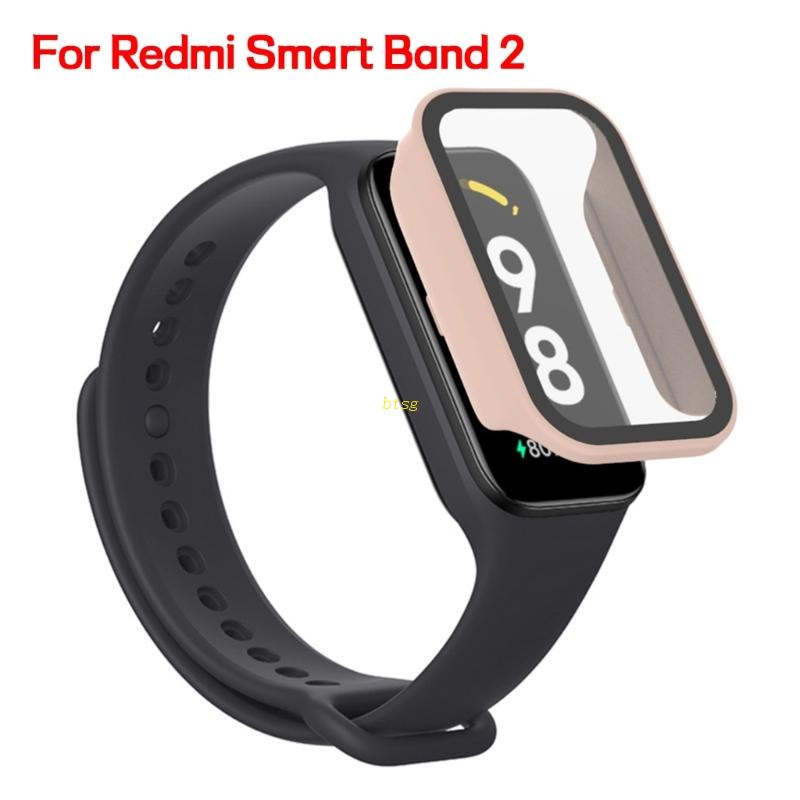 Btsg Tempered-Film Full Case-Protector Untuk Band2 Shockproof-Bumper Onepiece Housing