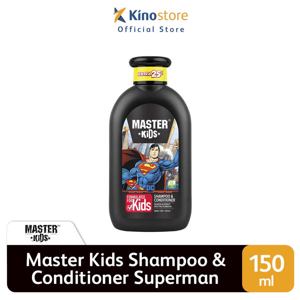 Master Kids Shampoo &amp; Cond Superman 150 ml