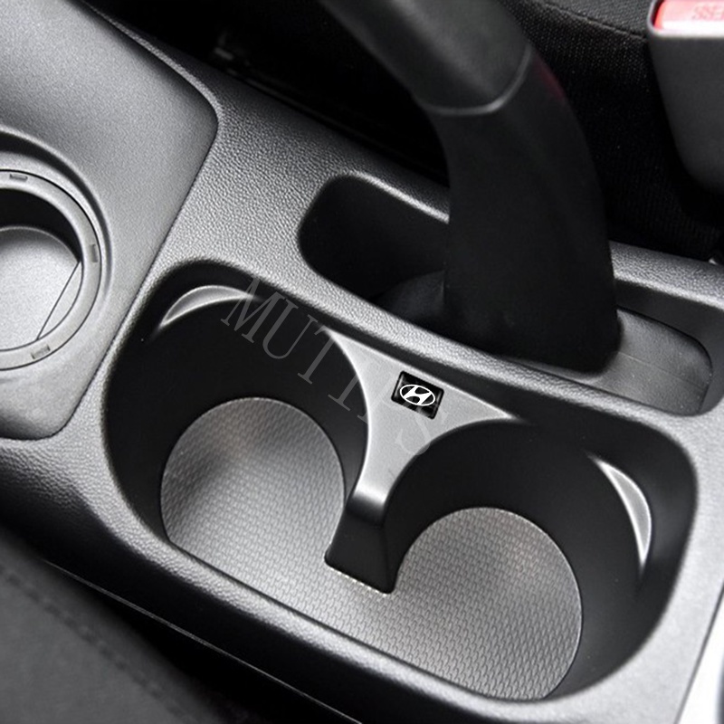 Hyundai 10Pcs 3D Stiker Mobil Setir Pintu Jendela Saklar Tombol Lencana Dekorasi Cocok Untuk Getz Aksen Atoz i20 Trajet H1 i10 Kona Santa Fe