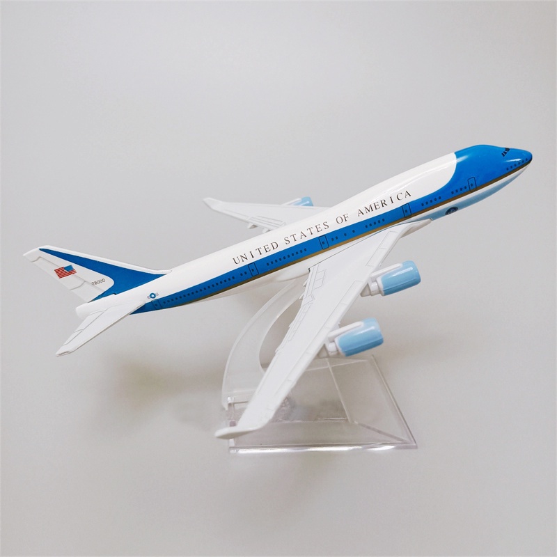 Amerika Serikat Boeing 747model Pesawat Diecast Metal B747 Pesawat Mainan Pesawat