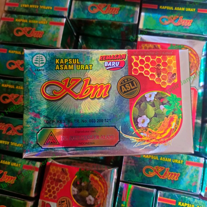 

KBM Kapsul Asam Urat ASLI