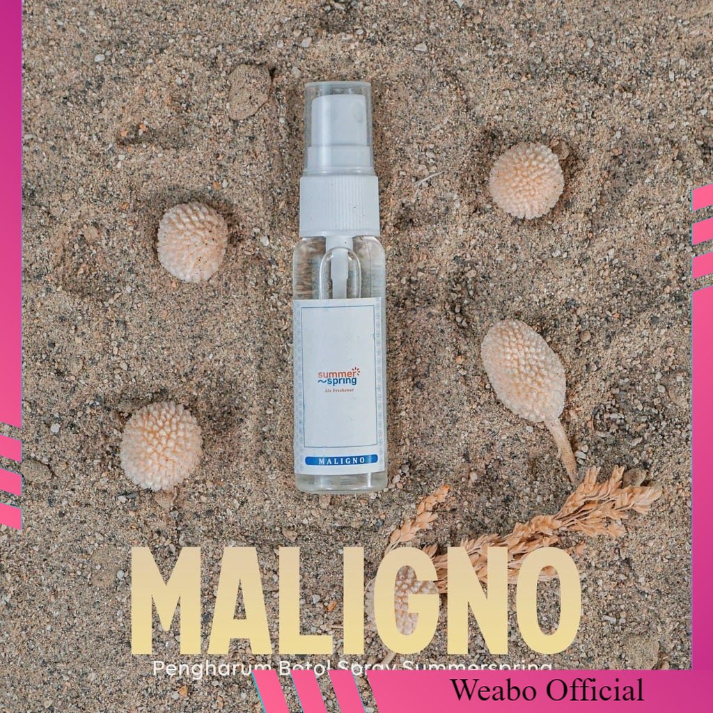 Summerspring Pengharum Spray Varian Maligno | Parfume Series | Pengharum Ruangan/AC/Toilet/Kamar Tid
