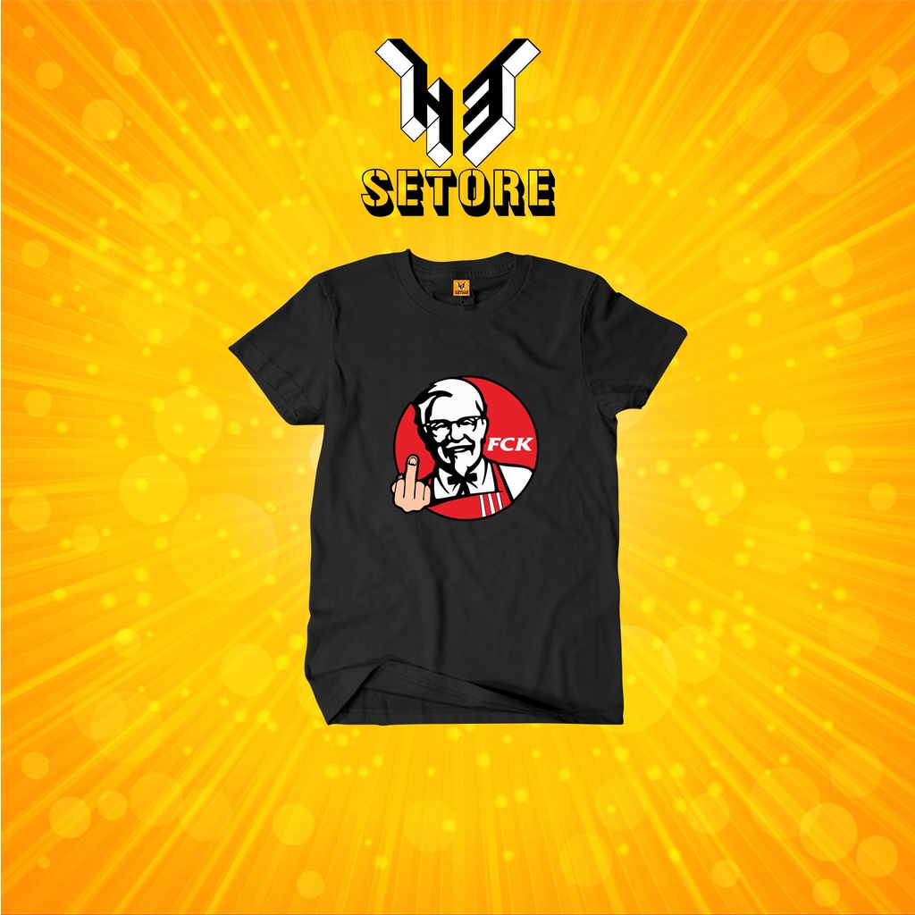 Kaos Baju FCK KFC LOGO Kaos Distro
