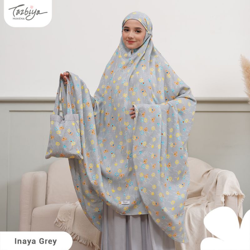 Mukena Tazbiya Kombinasi Inaya Series Allsize