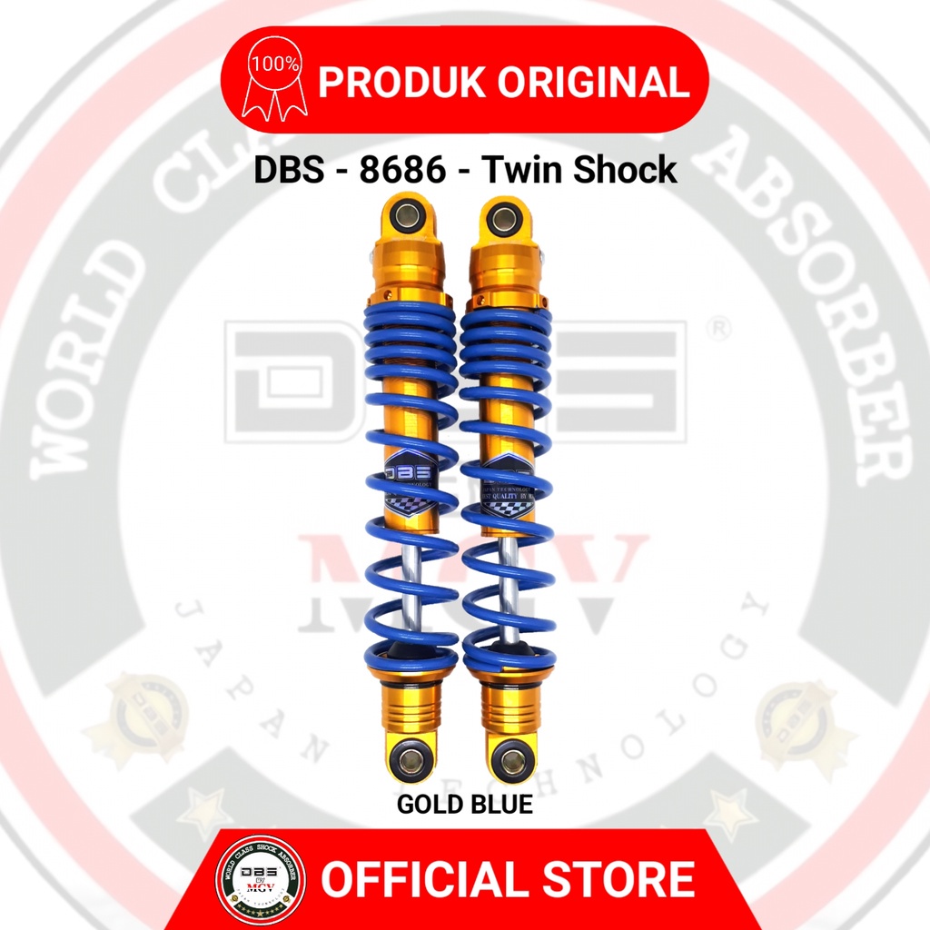 [ BISA COD ] Shock Non Tabung DBS 8686 Z SERIES Suzuki Shogun Smash Axelo Thunder