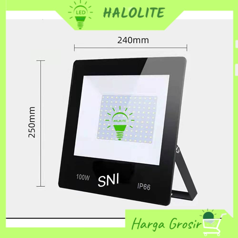 Lampu Sorot LED 100 Watt / Lampu Tembak LED 100 Watt / LED Flood Light SMD 100 Watt