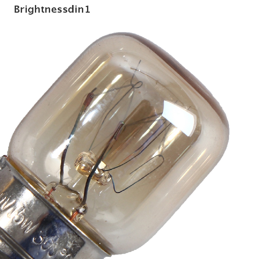 [Brightnessdin1] 220v E14s Tahan Suhu Tinggi Microwave Oven Bulbs Cooker Lamp Light Blub Boutique