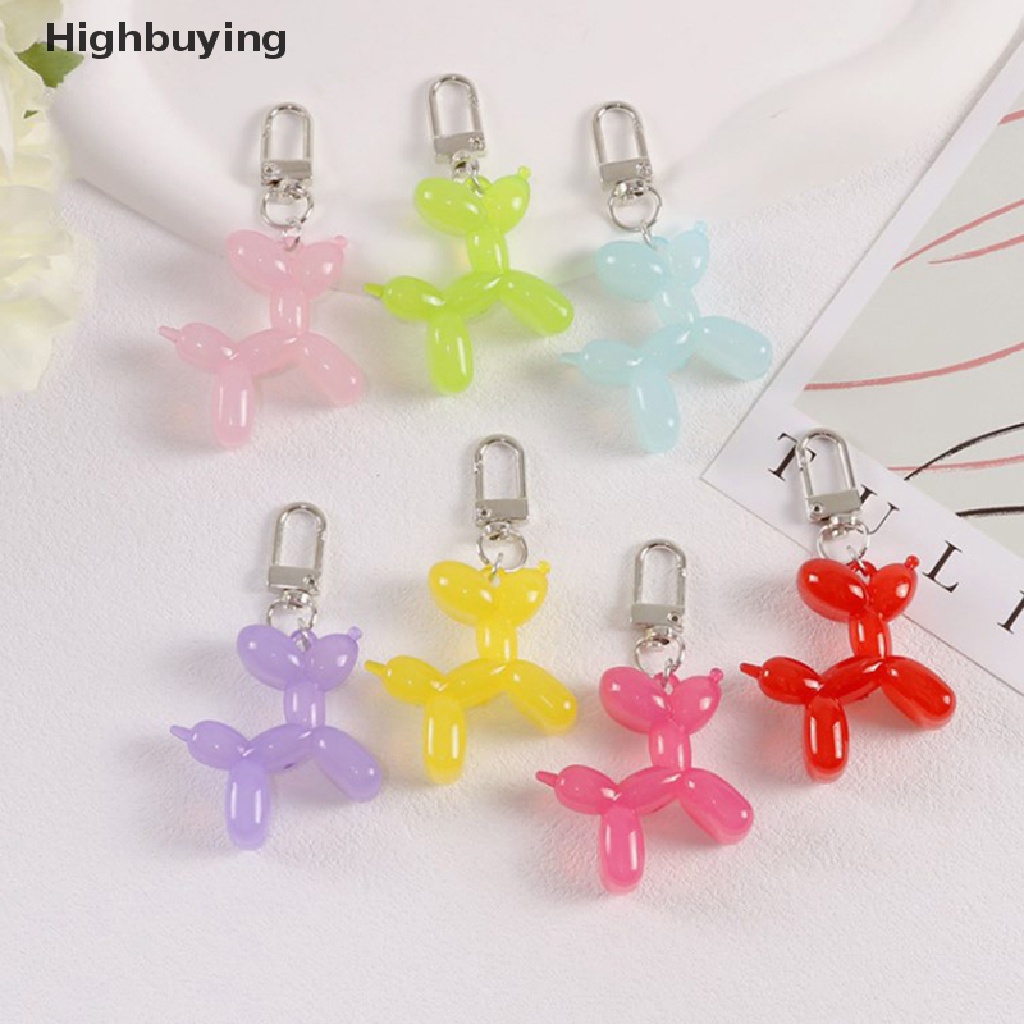 Hbid Kartun Hewan Pasangan Gantungan Kunci Key Ring Untuk Wanita Pria Baru Warna-Warni Lucu Tas Hewan Peliharaan Perhiasan Mobil Glory