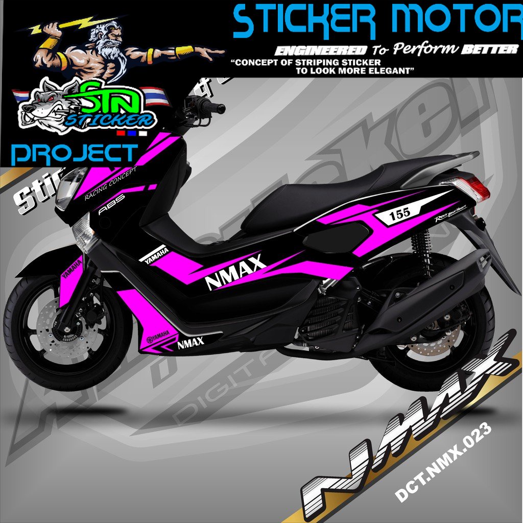 Stiker Cutting Nmax, Stiker Cutting Nmax (Kode 023)