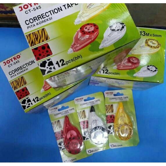 

DISKON SHOPEE/ Tip ex kertas/correction tape Joyko