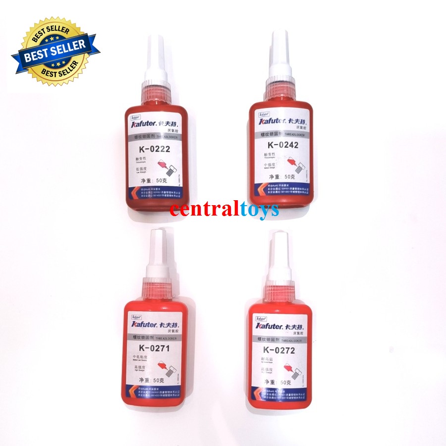 

KAFUTER K-0222 K-0242 K-0271 K-0272 lem 242 lem baut mur sekerup 50ml
