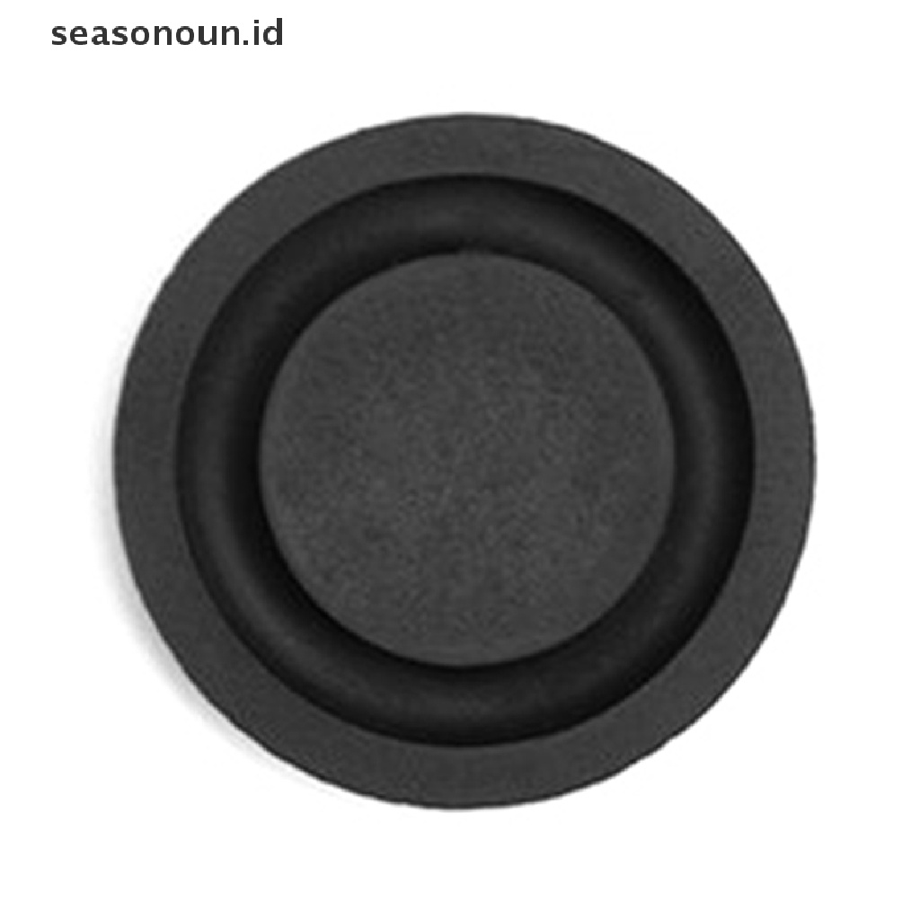 Seasonoun 2PCS 28mm Radiator Pasif Subwoofer Speaker Getaran Membran Ditingkatkan Tanduk Bass Vibrag Film Radiator Karet Woofers.