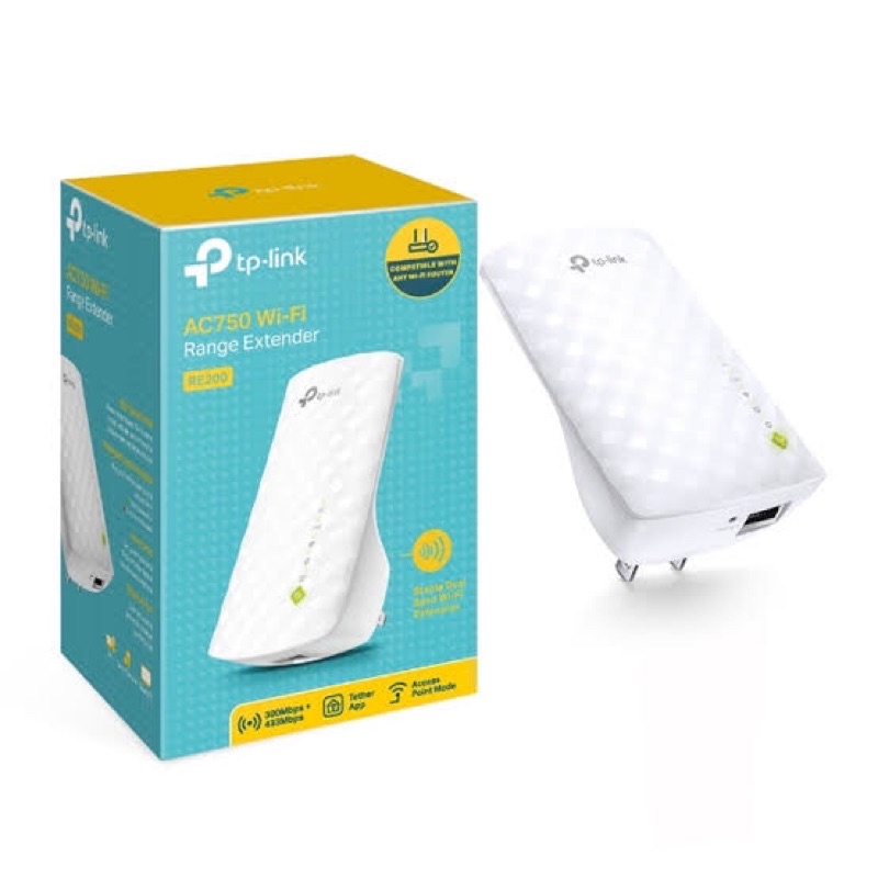 TPlink RE200 AC750 Wifi Range Extender M2