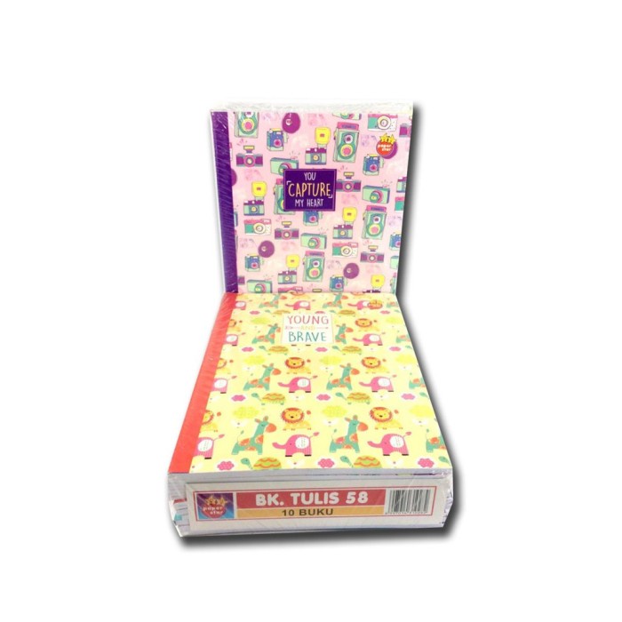 

Paper Star Buku Tulis Sekolah 58 Lembar 10 Buku Kwarto Catatan Sekolah A5 1 Pak