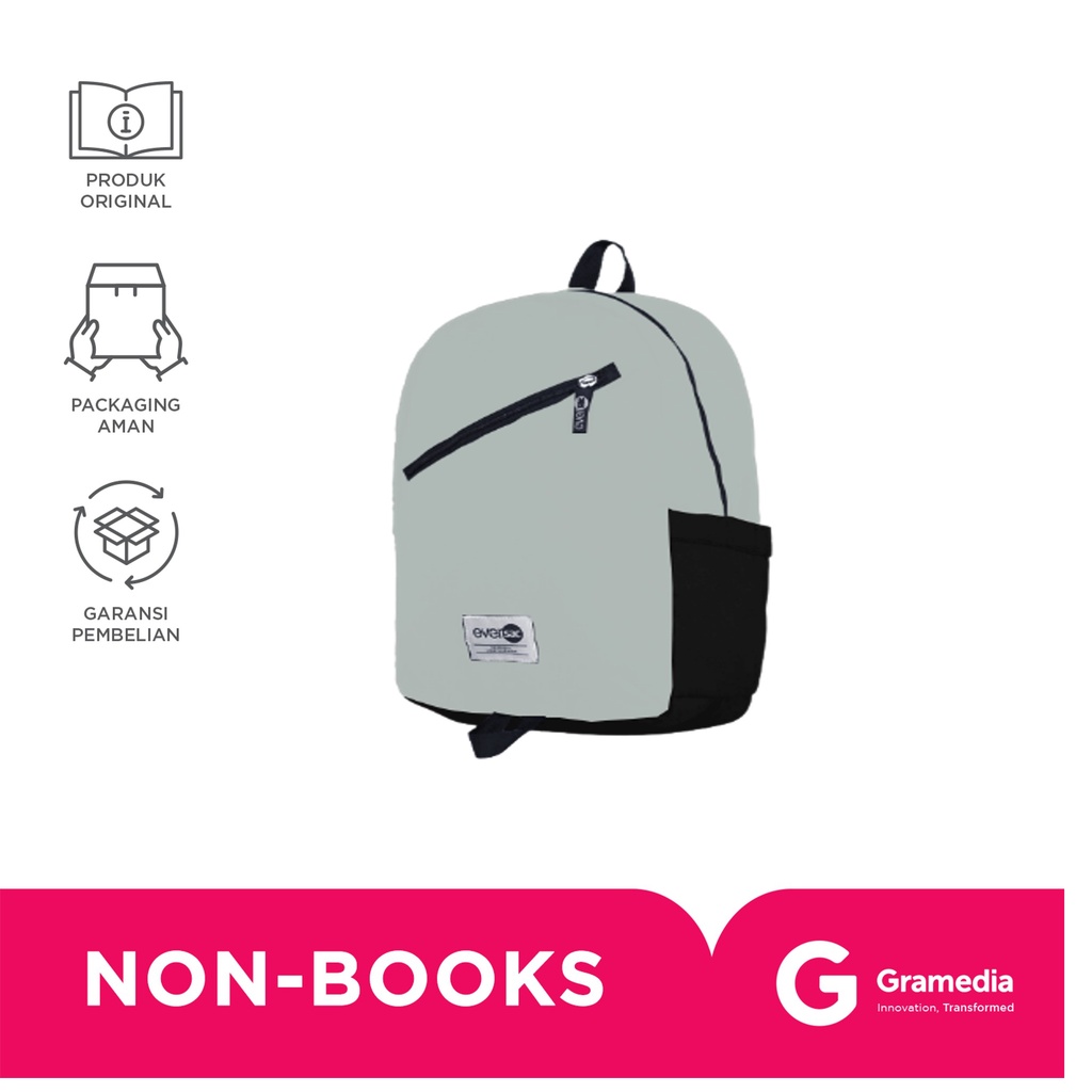 Backpack Eversac Junio Y Lgrey Black