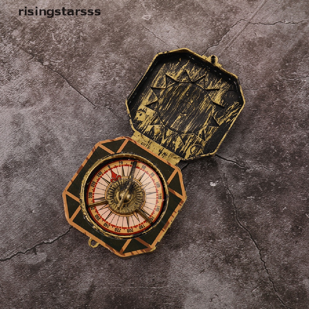 Rsid Span-new 1pc Vintage Fancy Toy Compass Untuk Dekorasi Mainan Kompas Hadiah Anak Compass Jelly