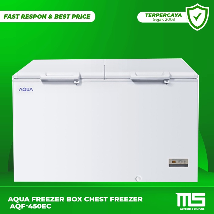 Aqua Freezer Box Chest Freezer AQF-450EC
