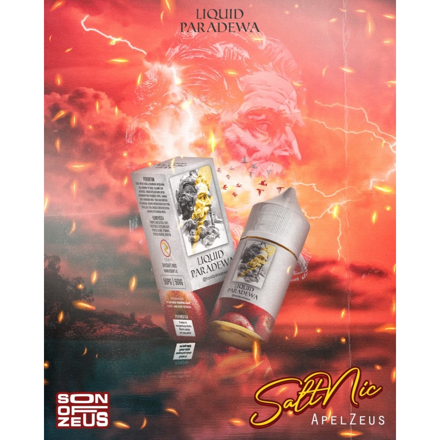 Liquid vape Paradewa Salt Nic Apel by Rcarft x Qory Gore