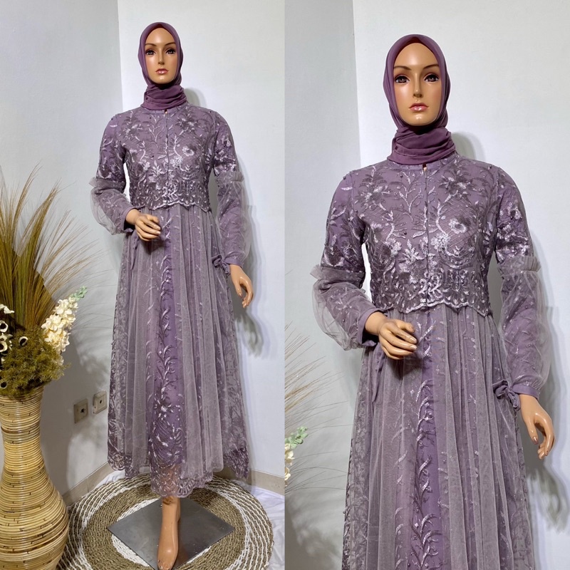 Terbaru ✨ Homedress Muslim Gamis Tile Balon Gamis Gamis Pesta Gamis Tile Gamis Brukat Kebaya Modern 
